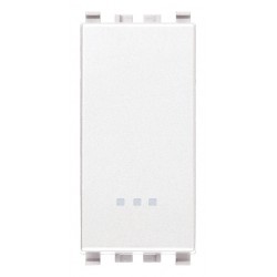 Pulsante 1P No 10A Bianco ( VIMAR cod. 20008.B )