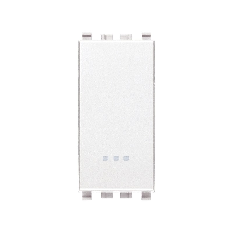 Pulsante 1P No 10A Bianco ( VIMAR cod. 20008.B )
