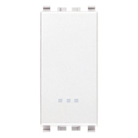 Pulsante 1P No 10A Bianco ( VIMAR cod. 20008.B )
