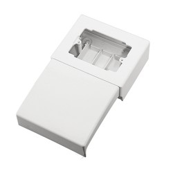 Scatola Torretta 83.5-130X28 Bianco 3 Mod. ( ELETTROCANALI cod. EC20210 )