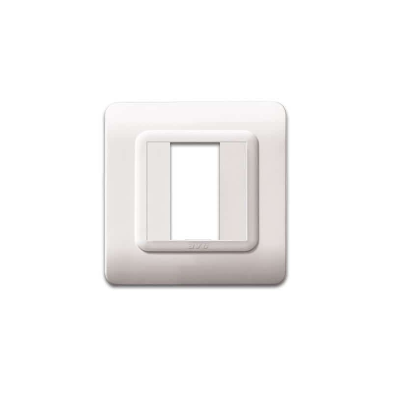 Placca Tecn.44 Bianco Ral9010   1M ( AVE cod. 44P31B )