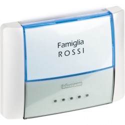 Idrobox - Pulsante Targa Ip55Bianco ( BTICINO cod. 26108N )