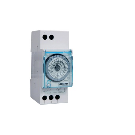 Interruttore  Orario Giorn Senza Riserv 1Sc 2M ( HAGER cod. EH210 )
