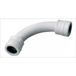 Raccordo Curvo A 90  Tubo A Tubo Dim. 25 ( ELETTROCANALI cod. EC73025 )