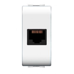 Presa Telefonica Rj11 Mylife Bianco ( ELETTROCANALI cod. ECL4084WH )