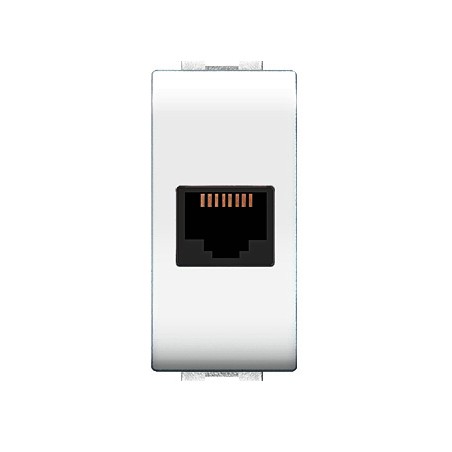 Presa Telefonica Rj11 Mylife Bianco ( ELETTROCANALI cod. ECL4084WH )