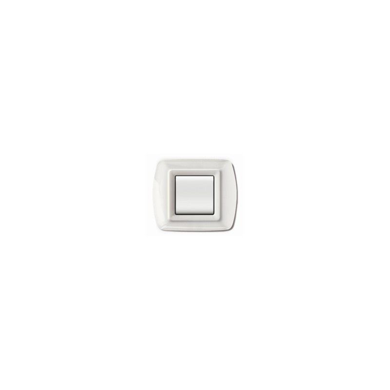 Placca Mylife 2 Moduli Bianco ( ELETTROCANALI cod. ECL2982WH )