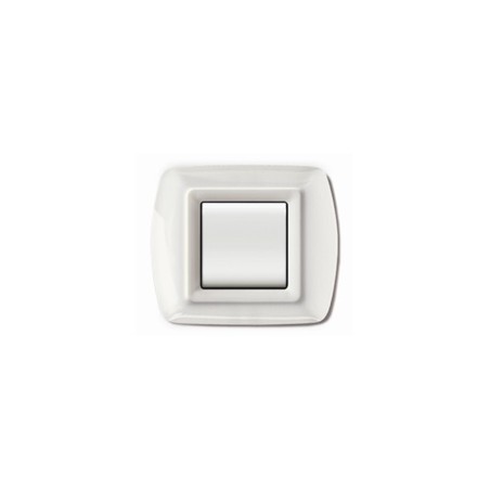 Placca Mylife 2 Moduli Bianco ( ELETTROCANALI cod. ECL2982WH )