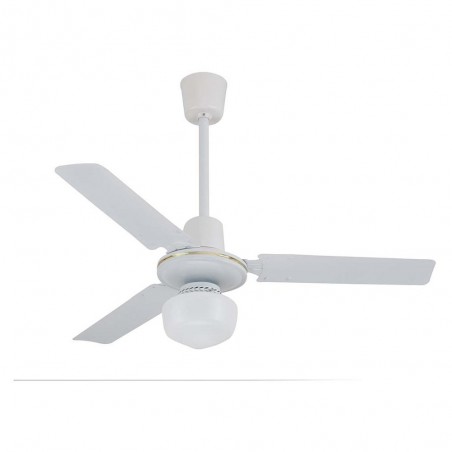 Vent.Da Soff.3 Pale D.90 Bianco C/Lampada ( WESTIM cod. ZFS8093 )