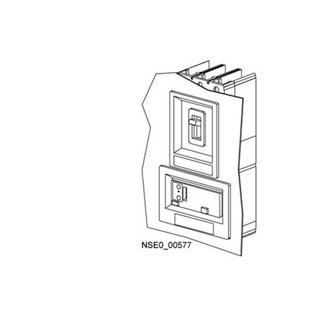 Cornice Ip40 Vl400 Fix/Rim Rcd ( SIEMENS cod. 3VL94008BD00 )