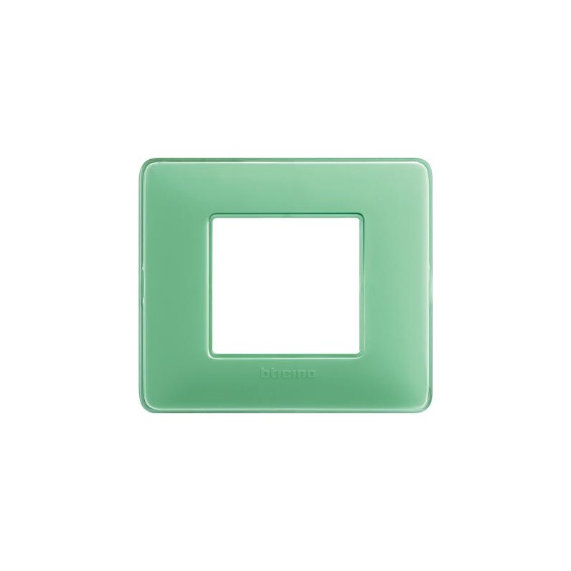 Matix - Placca 2P Colors Te Verde ( BTICINO cod. AM4802CVC )