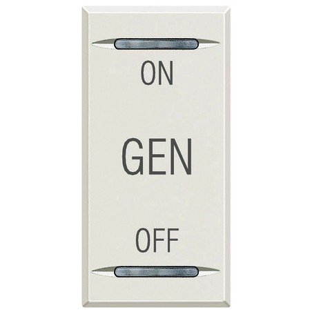 Axolute - Coprit On Off Gen Bianco ( BTICINO cod. HD4911AF )