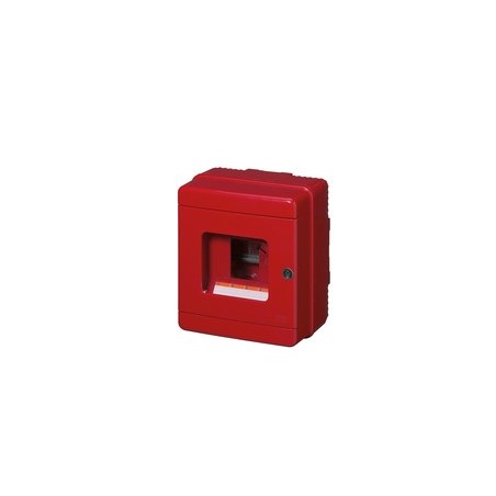 Centralino Emergenza Ip56 Rosso 4 Mod. ( ELETTROCANALI cod. EC64004 )