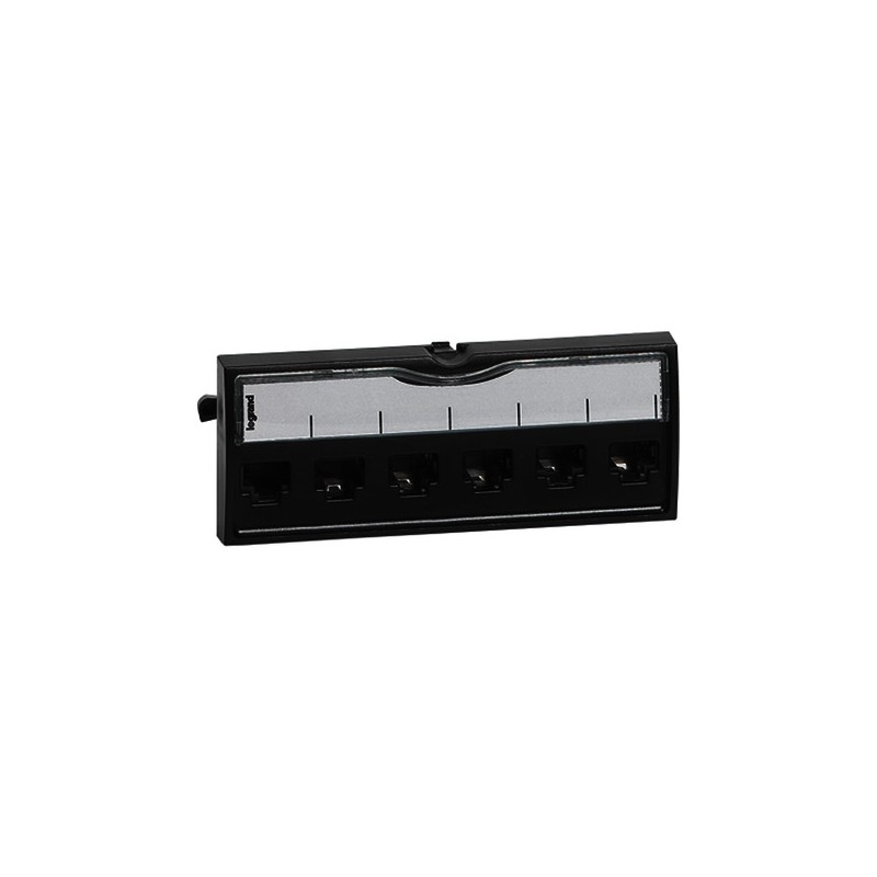 Pannello Btnet - 6Rj45 Toolless Utp Cat 5E  ( BTICINO cod. C9079PC5E )