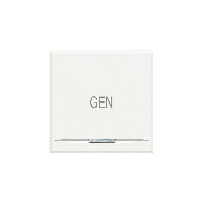 Axolute - Copritasto Gen 2 Mod Bianco ( BTICINO cod. HD4915M2AC )