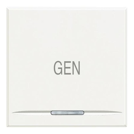 Axolute - Copritasto Gen 2 Mod Bianco ( BTICINO cod. HD4915M2AC )