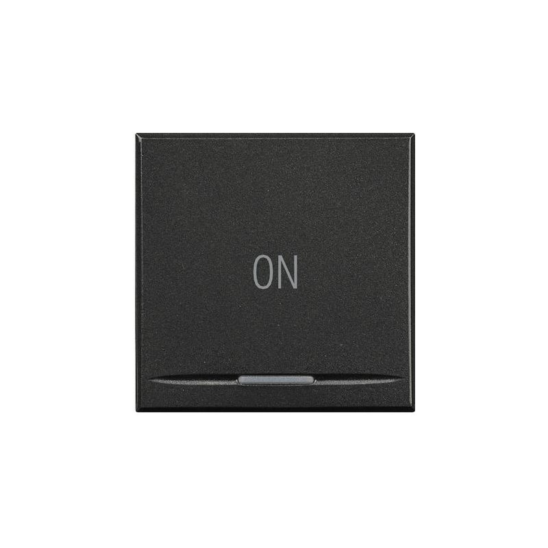 Axolute - Copritasto On 2 Modscuro ( BTICINO cod. HS4915/2AB )