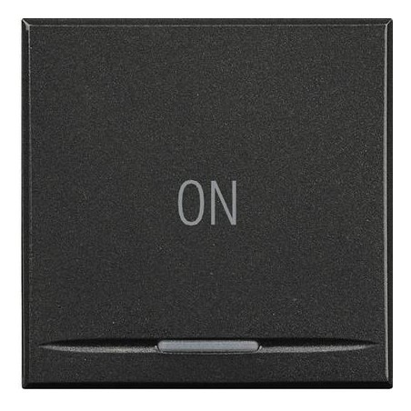 Axolute - Copritasto On 2 Modscuro ( BTICINO cod. HS4915/2AB )