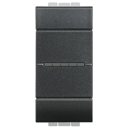 Ll - Interruttore Ax 1P 16A 1M Antracite Assiale Aut. ( BTICINO cod. L4051A )