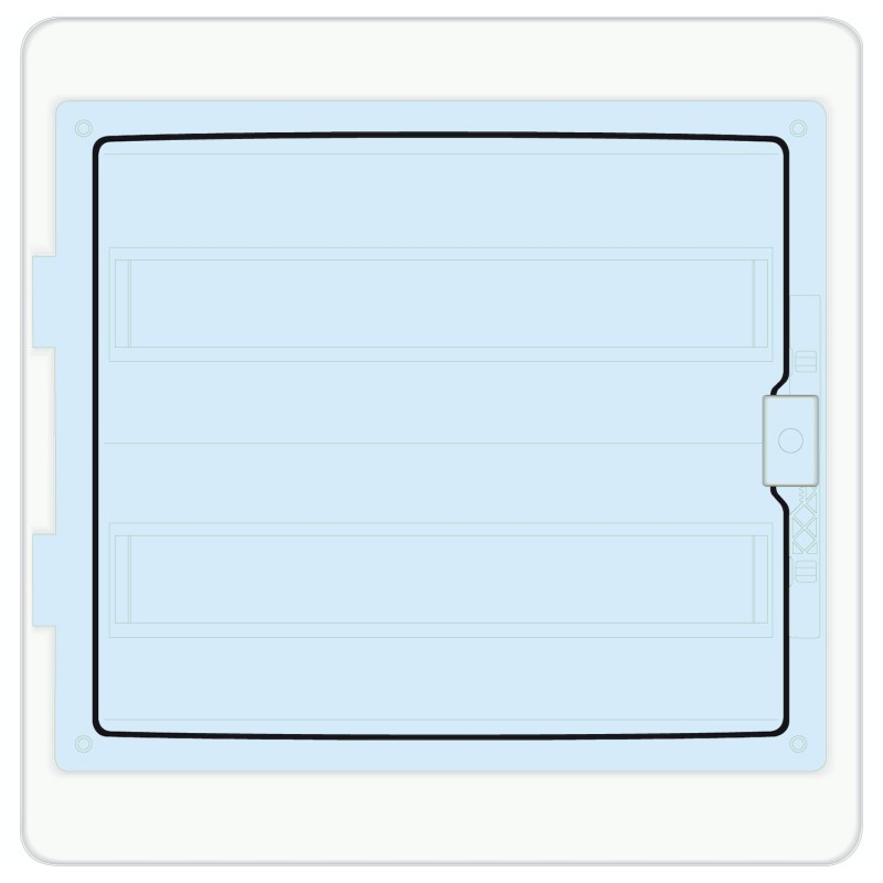 Quadro Kaedra Ip65 2 File 36Mod. ( SCHNEIDER cod. 10343 )