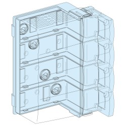 Blocco Alimentatore Powerclip Ins-Ns250 H Ex-04060 ( SCHNEIDER cod. LVS04060 )