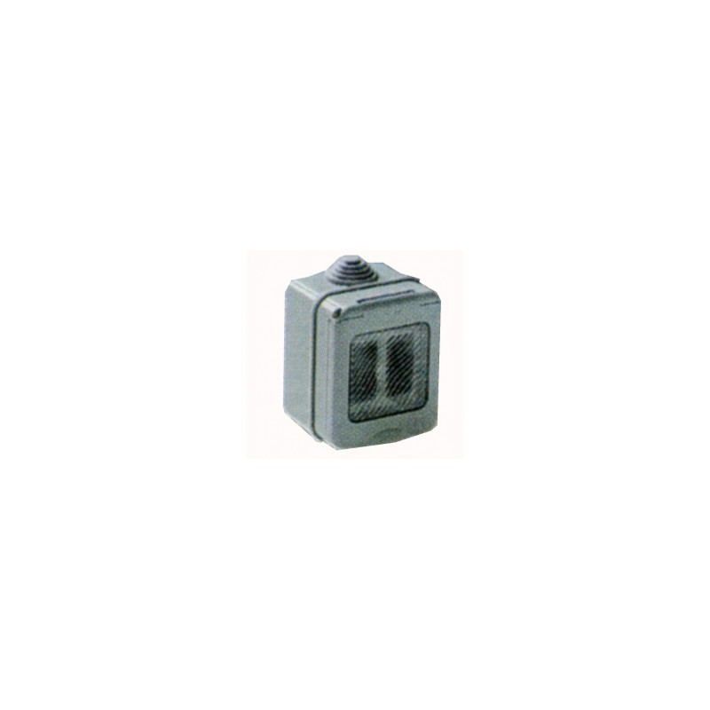 Contenitore Parete Ip55 2 Posti Gws-Magic ( ELETTROCANALI cod. EC310A2 )