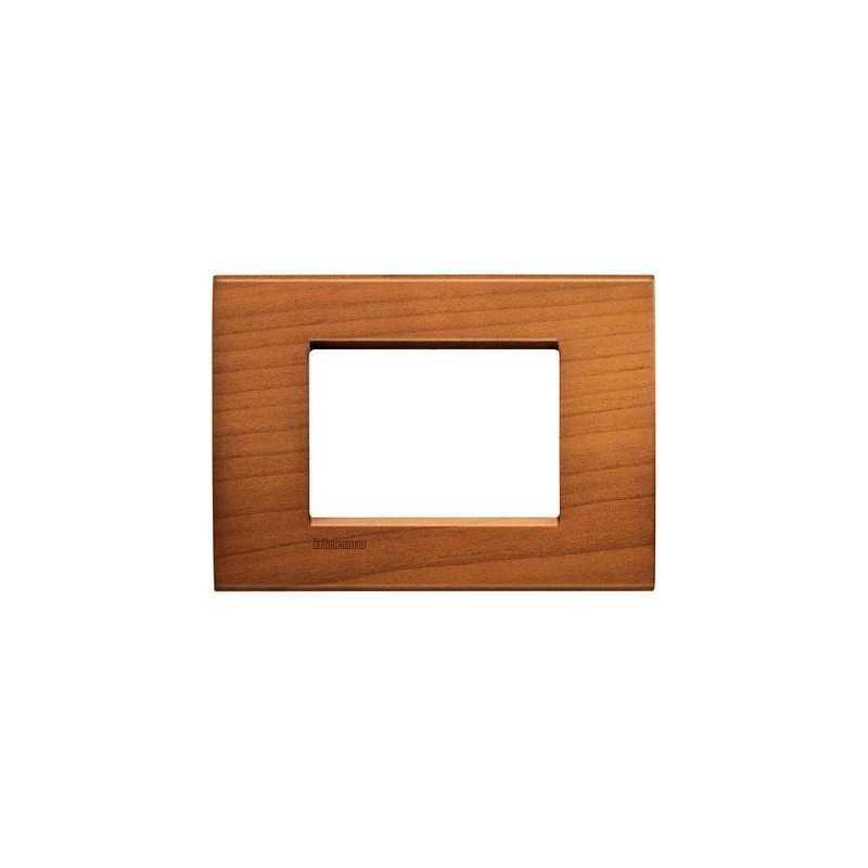 Ll - Placca 3P Ciliegio Americano ( BTICINO cod. LNA4803LCA )