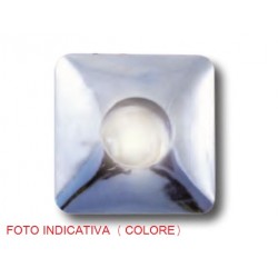 Faro Led 30°1W Metallo Cromo Bc Quadrato ( LAMPO cod. TC03M/CR/BC )