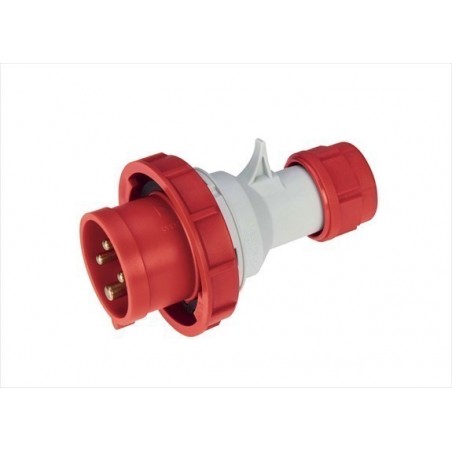 Spina Diritta Ip67 380/415V 3P+T 16A ( ELETTROCANALI cod. EC69073 )