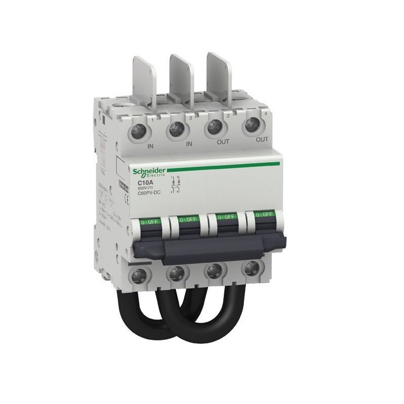 C60Pv-Dc 2P 16A Curva C ( SCHNEIDER cod. MGN61651 )