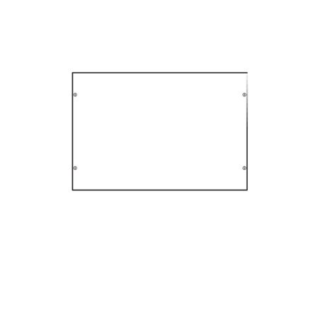 Pannello Cieco H400 L600 (Ex 18935) ( HAGER cod. UC235 )