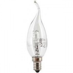 Lampada Fiamma Alogena E14 28W 230V Trasparente ( DURALAMP cod. 01528 )