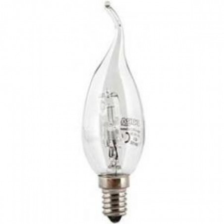 Lampada Fiamma Alogena E14 28W 230V Trasparente ( DURALAMP cod. 01528 )