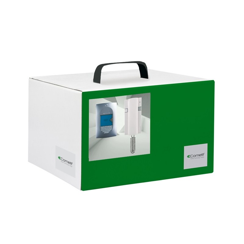 Stylekit 2 Fili Audio Monofamiliare Incasso/Parete ( COMELIT IMMOTEC cod. 8270 )