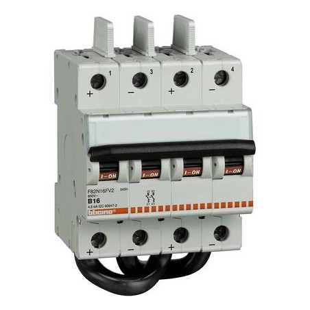 Btdin - Magnetot. 2P 800Vdc 16 ( BTICINO cod. F82N16FV2 )