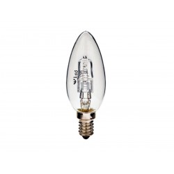 Lampada Oliva Alogena E14 42W 230V Trasparente ( DURALAMP cod. 03729 )