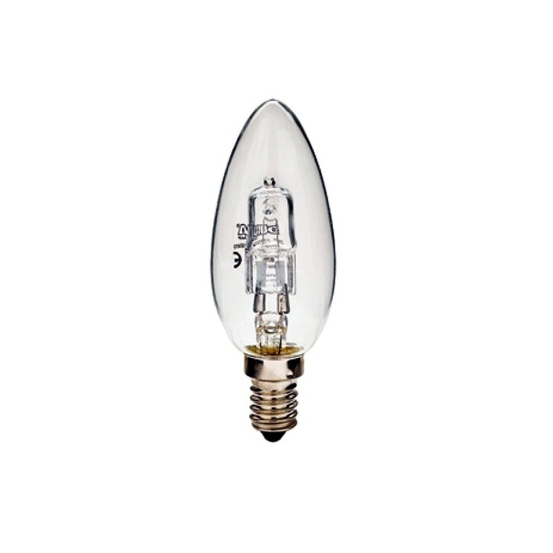 Lampada Oliva Alogena E14 42W 230V Trasparente ( DURALAMP cod. 03729 )