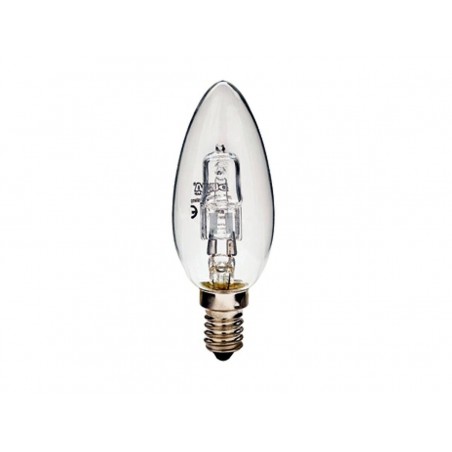 Lampada Oliva Alogena E14 42W 230V Trasparente ( DURALAMP cod. 03729 )