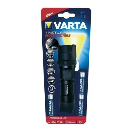 Batteria 1W Led Indestructible 3Aaa (Incl.) ( VARTA cod. 18700101421 )
