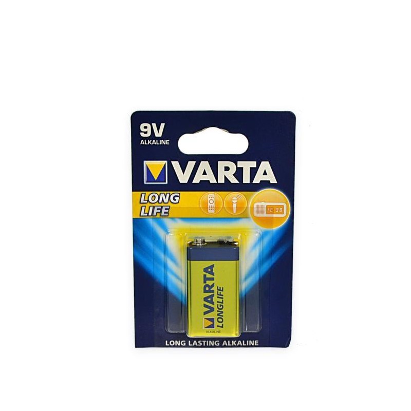 9V (9 Volt)        Alcaline ( VARTA cod. 04122101411 )