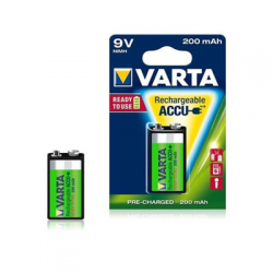 9V (9 Volt) X 1 (200 Mah) ( VARTA cod. 56722101401 )