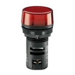 Indic.Lum.Monobl.Rosso Led 24Vcc/Ca                      *** ( LOVATO cod. 8LP2TILB4P )