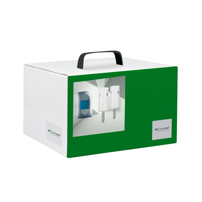 Stylekit 5 Fili Audio Bifamiliare Incasso/Parete ( COMELIT IMMOTEC cod. 8272 )