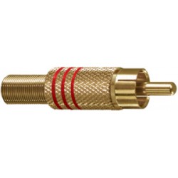 Spina Rca Dorata Anello Rosso ( ELCART cod. 040197400 )