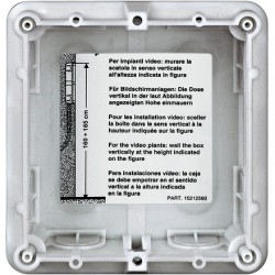 Scatola Da Incasso 1 Modulo ( BTICINO cod. 350010 )