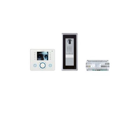 Evkitopl01 230V 50Hz Kit Video Colore Opale ( B.P.T cod. 62620580 )