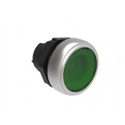 Pulsante Luminoso Rasato Verde ( LOVATO cod. LPCBL103 )