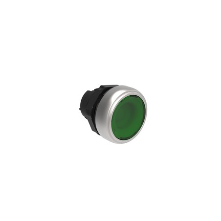 Pulsante Luminoso Rasato Verde ( LOVATO cod. LPCBL103 )