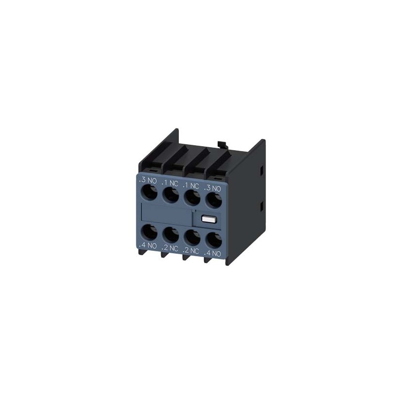 Bloc. Aus 2L + 2R  S00/S0 ( SIEMENS cod. 3RH29111FA22 )