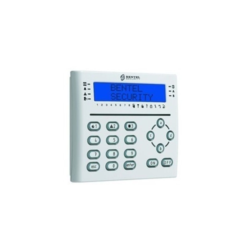 Tastiera T-White Bianca Con Lettore Proxi ( BENTEL SECURITY cod. ABSOLUTA T-WHITE )